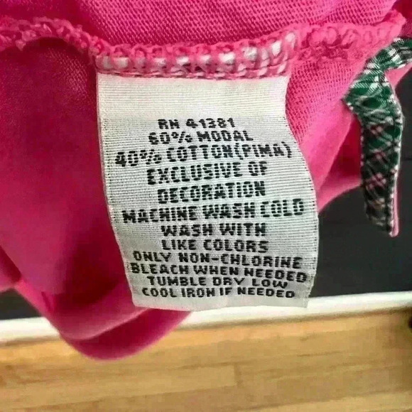 RALPH LAUREN GOLF Polo Shirt - Xxl - Pro Fit - Pink Green Gingham - Picture 4 of 5